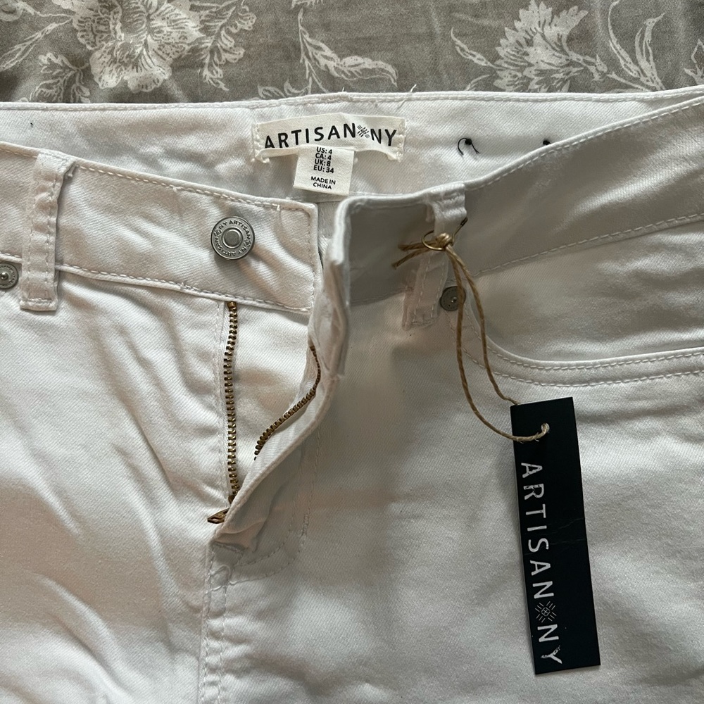 White jeans